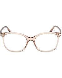 Tom Ford - Brille Mit Eckigem Gestell - Lyst