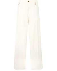 Roberto Cavalli - Python-Print Trousers - Lyst