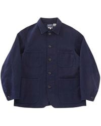 Blue Blue Japan - Patch-Pocket Jacket - Lyst