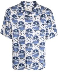 GmbH - Graphic-Print Short-Sleeve Shirt - Lyst