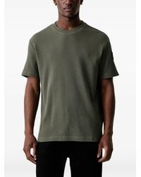 KARL LAGERFELD - Waffle-Knit Logo-Patch T-Shirt - Lyst