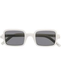 Saint Laurent - Sl 332 Rectangular-Frame Sunglasses - Lyst