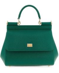 Dolce & Gabbana - Dolce & Gabbana Small Sicily Tote Bag - Lyst
