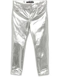 Junya Watanabe - Broek Met Metallic-Effect - Lyst