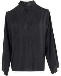 FEDERICA TOSI - Blusa Con Apertura A Goccia - Lyst
