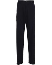 Aspesi - Stretch Straight Broek - Lyst