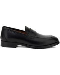 BOGGI - Brushed-Leather Blake-Construction Loafers - Lyst