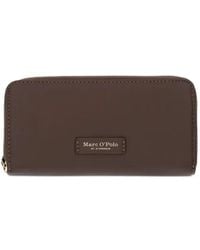 Marc O' Polo - Logo-Plaque Zip-Around Wallet - Lyst