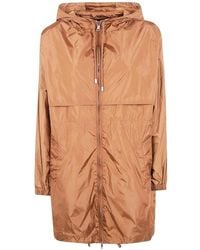 Semicouture - Hooded Parka Coat - Lyst