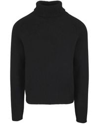 Tom Ford - Wool Cashmere Mohair Roll Neck Sweater - Lyst
