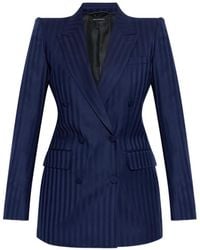 Tom Ford - Striped Double-Breasted Jacket - Lyst