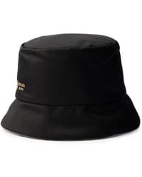Prada - Reversible Re-Nylon And Camel-Hair Bucket Hat - Lyst