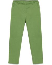 Weekend by Maxmara - Stretch-Cotton Pants - Lyst