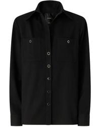 Pinko - Stretch Overshirt With Pockets - Lyst
