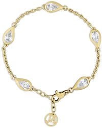 Jewels Aficionado - 14kt Mika Goldarmband mit Diamanten - Lyst