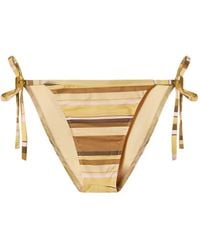 Isabel Marant - Flaviana Printed Low-Rise Bikini Bottoms - Lyst