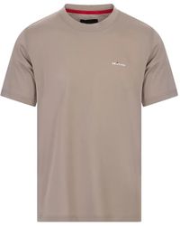 Kiton - Logo-Embroidered Crew-Neck T-Shirt - Lyst