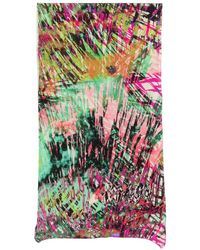 Blumarine - Foulard À Imprimé Abstrait - Lyst