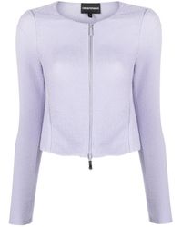 Emporio Armani - Short Blazer Jacket - Lyst