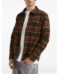 Les Deux - Lennon Check-Pattern Chest-Pocket Shirt - Lyst
