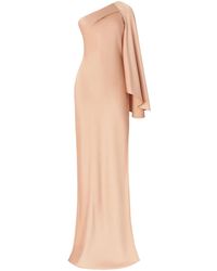 Genny - Maxikleid Im Cape-Stil - Lyst