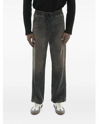 DIESEL - Stretch Denim Jogg Jeans D-Martians With 23Cm Elastic Waistband - Lyst