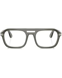 Persol - Lunettes De Vue À Monture Pilote - Lyst