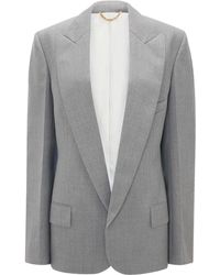 Victoria Beckham - Sculptural-Sleeve Jacket - Lyst