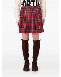 MC2 Saint Barth - Tabatha Pleated Mini Skirt - Lyst