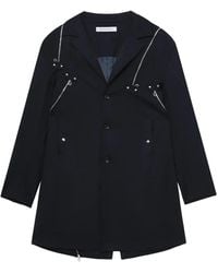 Kiko Kostadinov Babraham Coat in Black for Men | Lyst