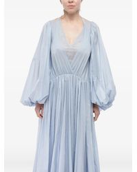 DI STAVNITSER - Lucci Balloon-Sleeve Maxi Dress - Lyst