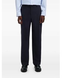 SELECTED - Button Closure Trousers - Lyst