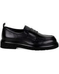 Guglielmo Rotta - Leather Penny Loafers - Lyst
