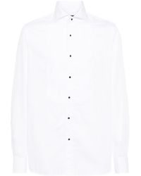 Tagliatore - Long-sleeve Cotton Shirt - Lyst