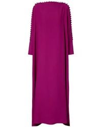‎Taller Marmo - Mila Button-Embellished Maxi Dress - Lyst
