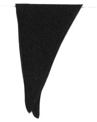Alpha Studio - Fine-Knit Triangular Scarf - Lyst