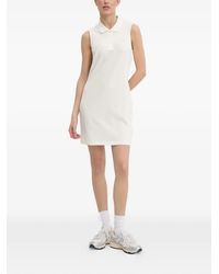 Guess - Rhinestone-Embellished Polo-Collar Mini Dress - Lyst