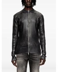 DIESEL - K-Dargy-D Ribbed Zip-Up Cardigan - Lyst