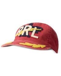RRL - Logo-Appliqué Cap - Lyst