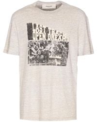 Golden Goose - Graphic-Print Cotton T-Shirt - Lyst