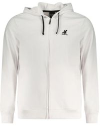 U.S. Grand - Hoodie Zippé À Logo Brodé - Lyst