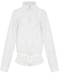 Maison Margiela - Striped Shirt - Lyst