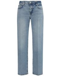 7 For All Mankind - Calie Straight-Leg Jeans - Lyst