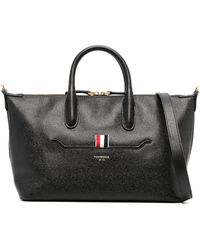Thom Browne - Small Leather Tote Bag - Lyst