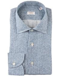 Borriello - Chemise À Motif Pied-De-Poule - Lyst
