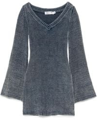 AYA MUSE - Gebreide Mini-Jurk - Lyst
