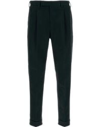 PT Torino - Pleated-Cuffed Trousers - Lyst