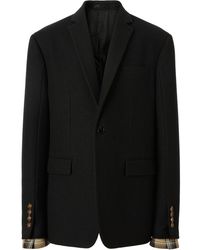 Burberry - Single-breasted Tailored Jacket - Lyst