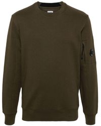 C.P. Company - Crew Neck Cotton Sweatshirt - Lyst