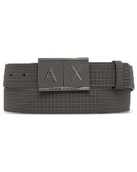 ARMANI EXCHANGE - Logo Belt - Lyst